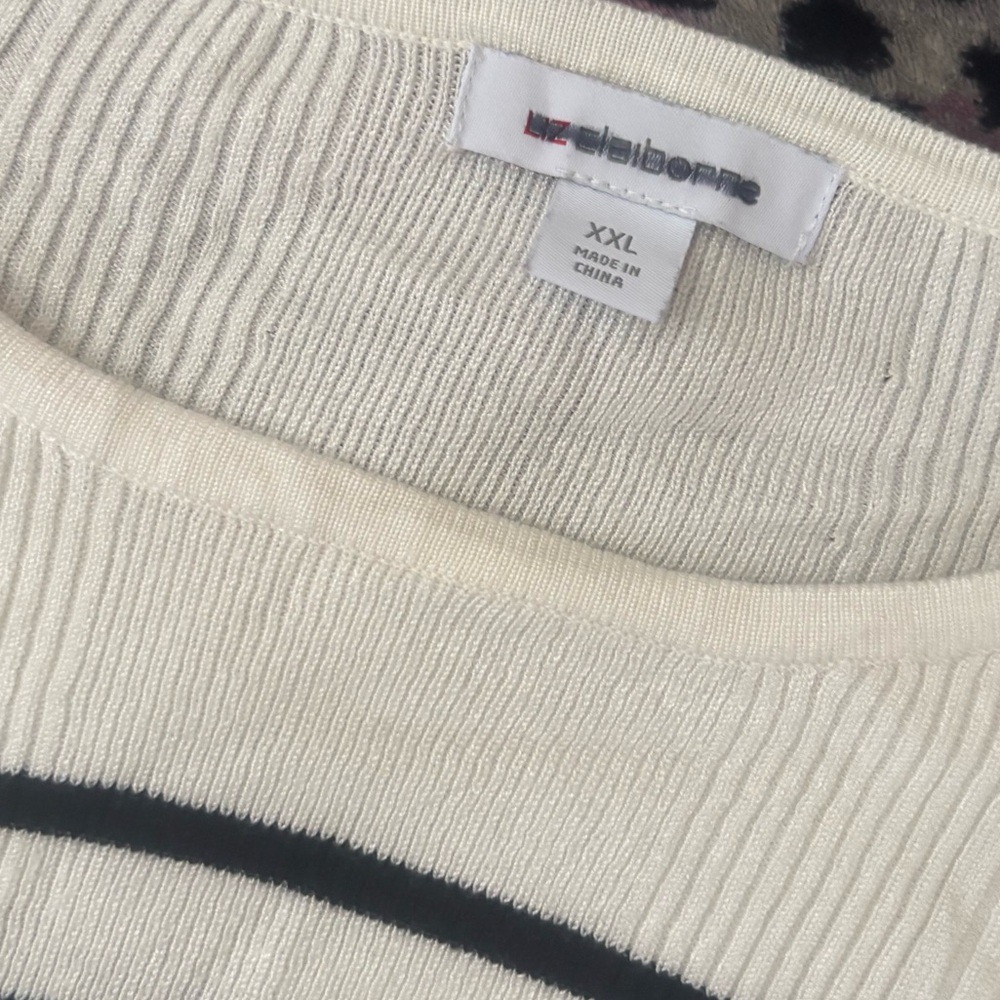 Striped Ribbed Sweater - Picture 3 of 3